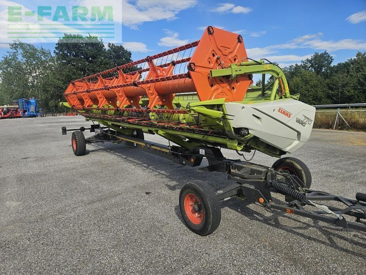 CLAAS vario 770 + rapstrenner + transportwagen - Skærebord til korn: billede 3 CLAAS vario 770 + rapstrenner + transportwagen - Skærebord til korn: billede 3