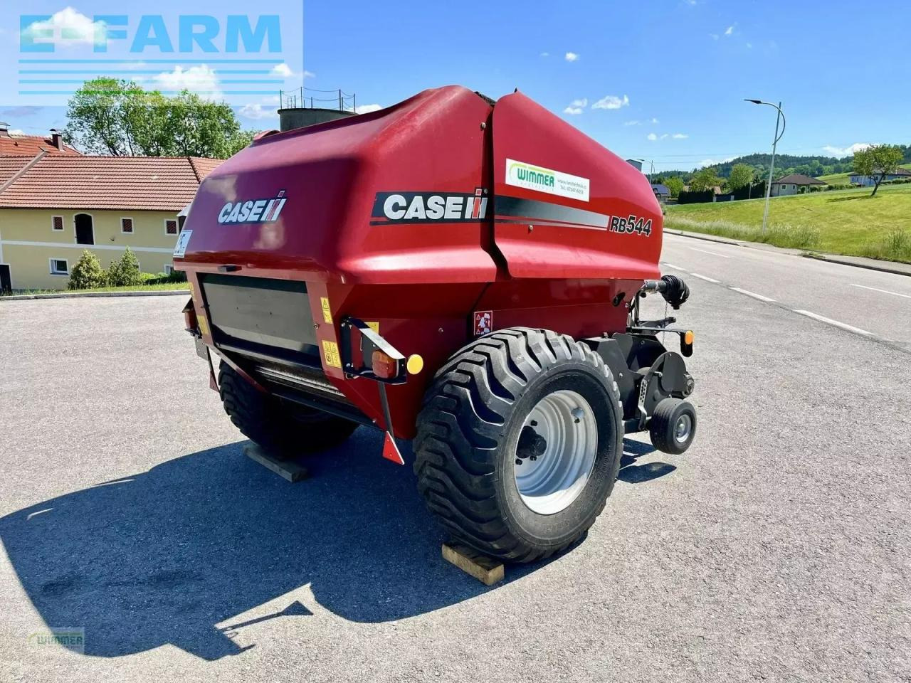 Case-IH rb 544 - rundballenpresse / ballenpresse - Firkant ballepresse: billede 5 Case-IH rb 544 - rundballenpresse / ballenpresse - Firkant ballepresse: billede 5