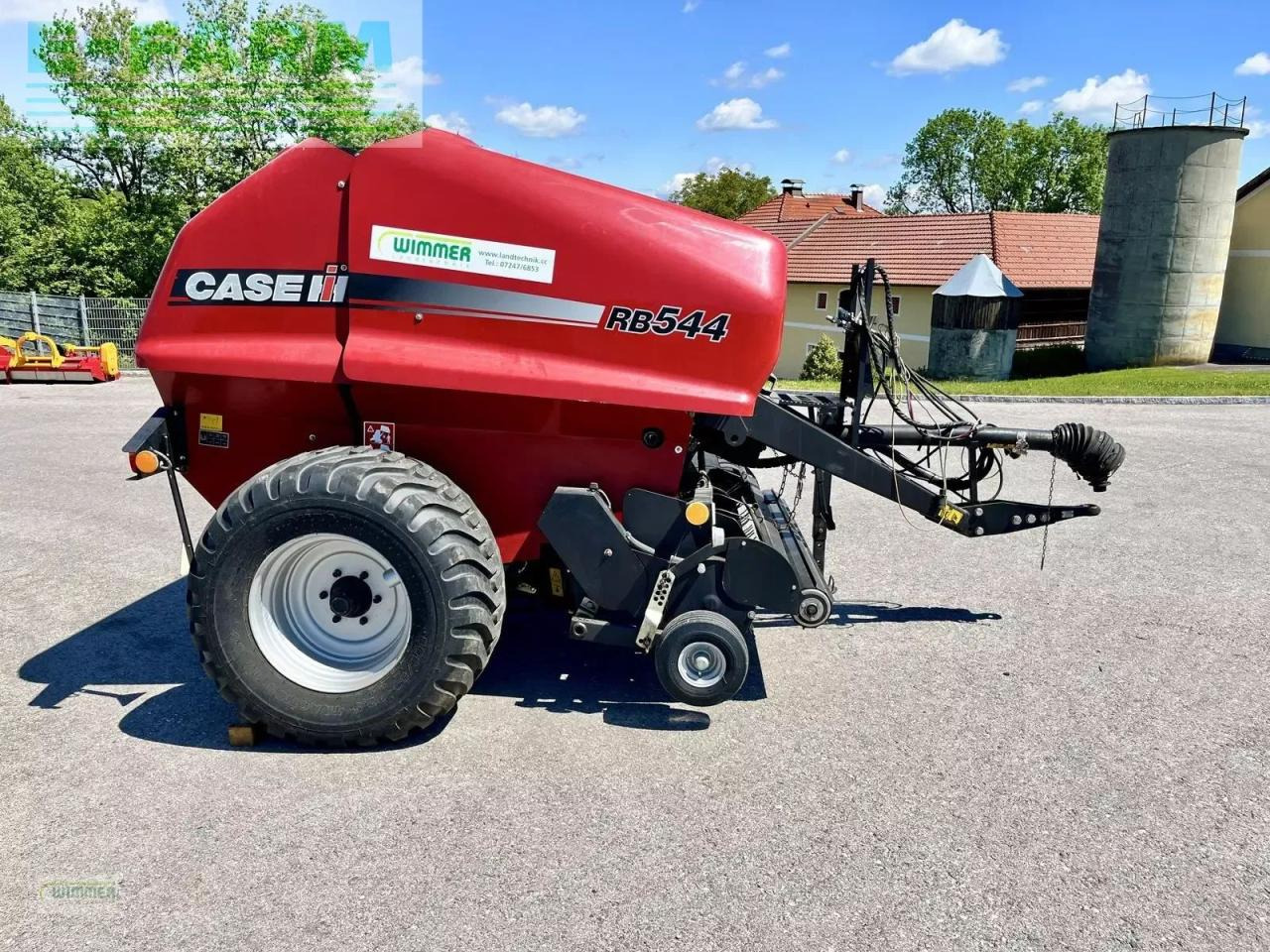 Case-IH rb 544 - rundballenpresse / ballenpresse - Firkant ballepresse: billede 4 Case-IH rb 544 - rundballenpresse / ballenpresse - Firkant ballepresse: billede 4