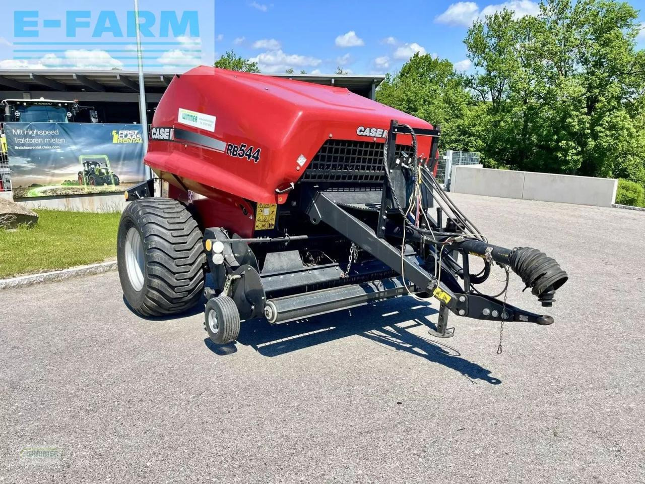 Case-IH rb 544 - rundballenpresse / ballenpresse - Firkant ballepresse: billede 3 Case-IH rb 544 - rundballenpresse / ballenpresse - Firkant ballepresse: billede 3