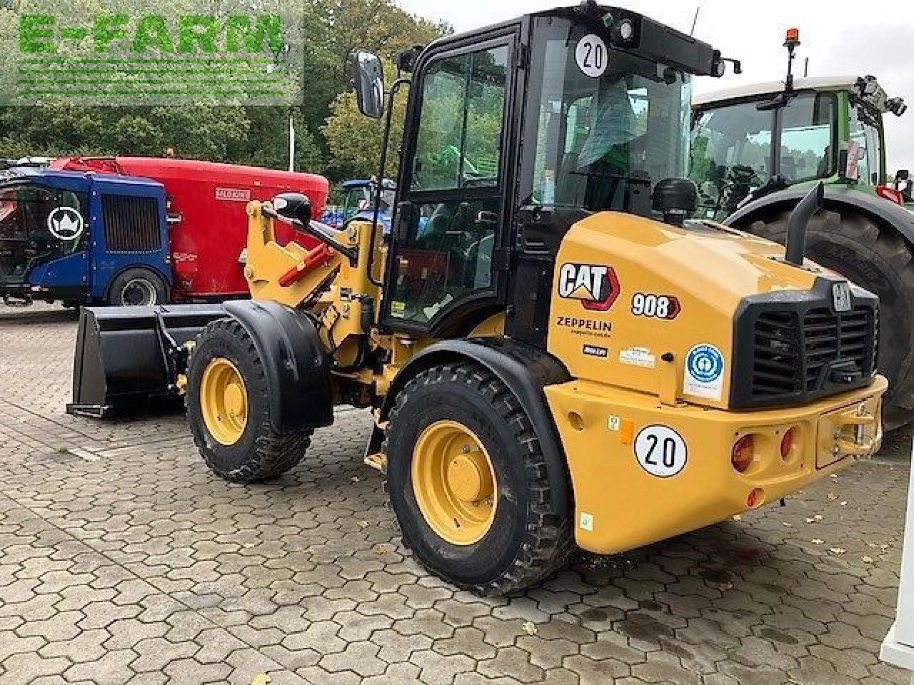 Caterpillar radlader 908hl - Minigravemaskine: billede 3 Caterpillar radlader 908hl - Minigravemaskine: billede 3