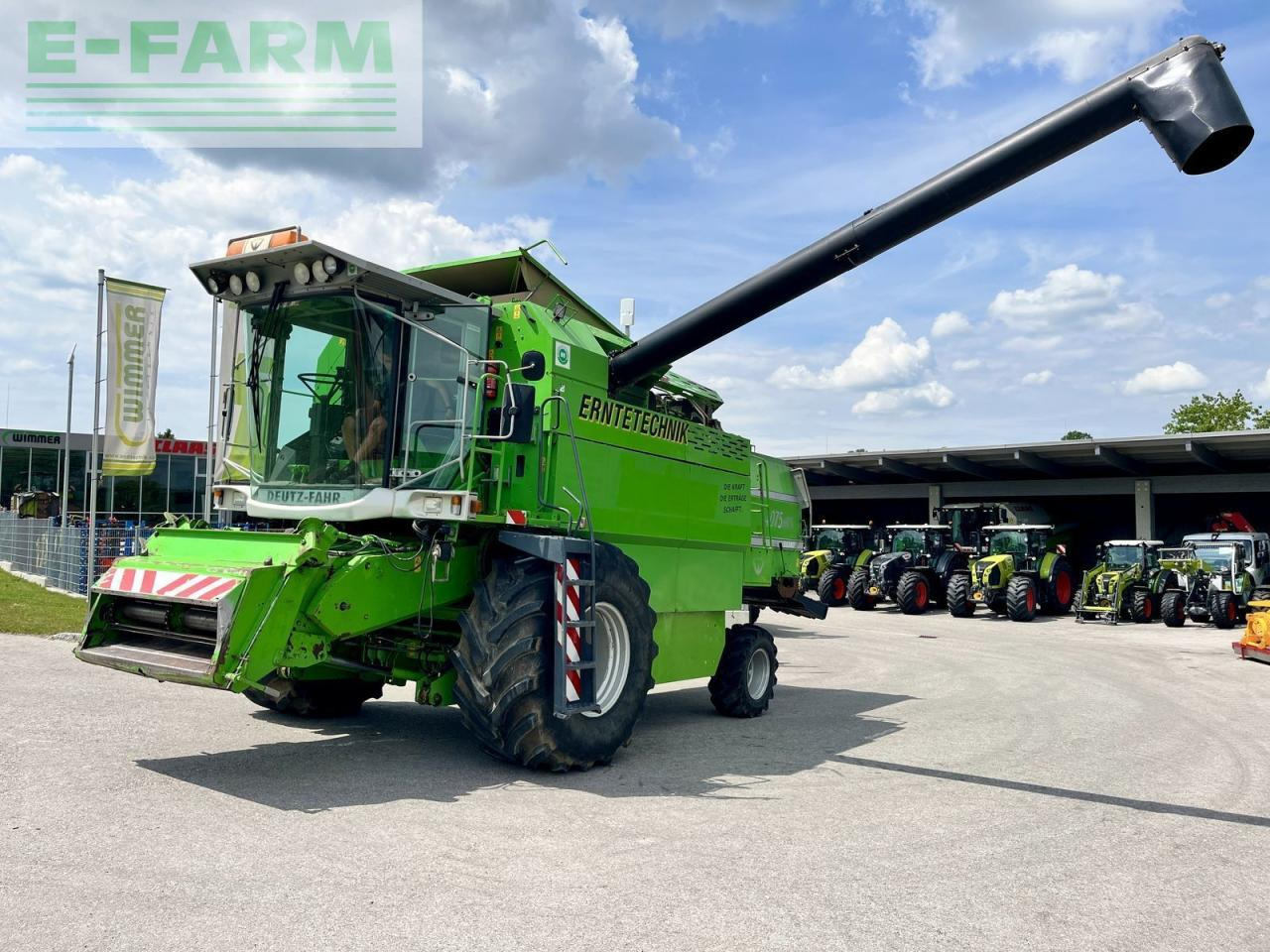 Deutz-Fahr 4075 balance - (gebrauchter deutz fahr 4075) - Mejetærsker: billede 1 Deutz-Fahr 4075 balance - (gebrauchter deutz fahr 4075) - Mejetærsker: billede 1