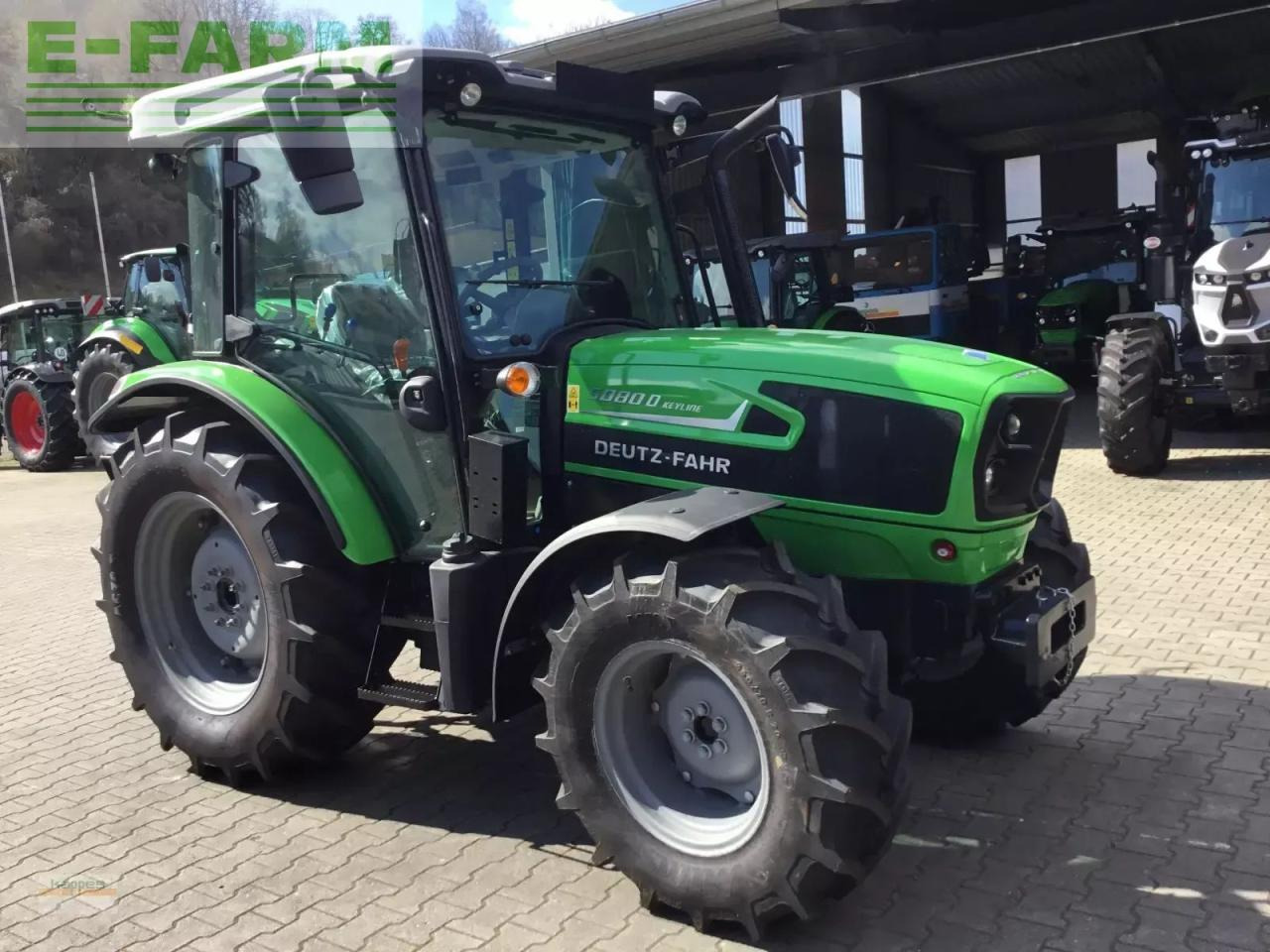Deutz-Fahr 5080 d keyline Keyline - Traktor: billede 1 Deutz-Fahr 5080 d keyline Keyline - Traktor: billede 1