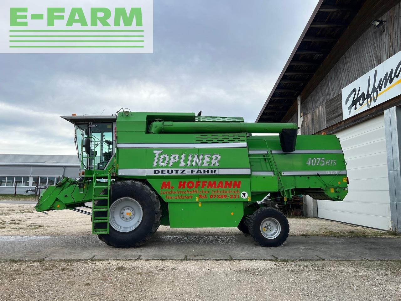 Deutz-Fahr Topliner 4075 - Mejetærsker: billede 2 Deutz-Fahr Topliner 4075 - Mejetærsker: billede 2
