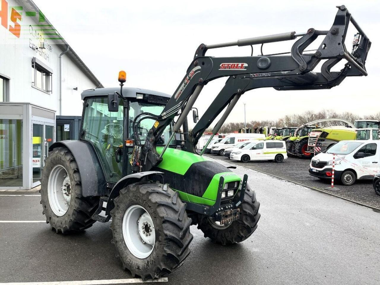 Deutz-Fahr agrofarm 410, stoll 20 fz frontlader, nur 1.691 - Traktor: billede 2 Deutz-Fahr agrofarm 410, stoll 20 fz frontlader, nur 1.691 - Traktor: billede 2