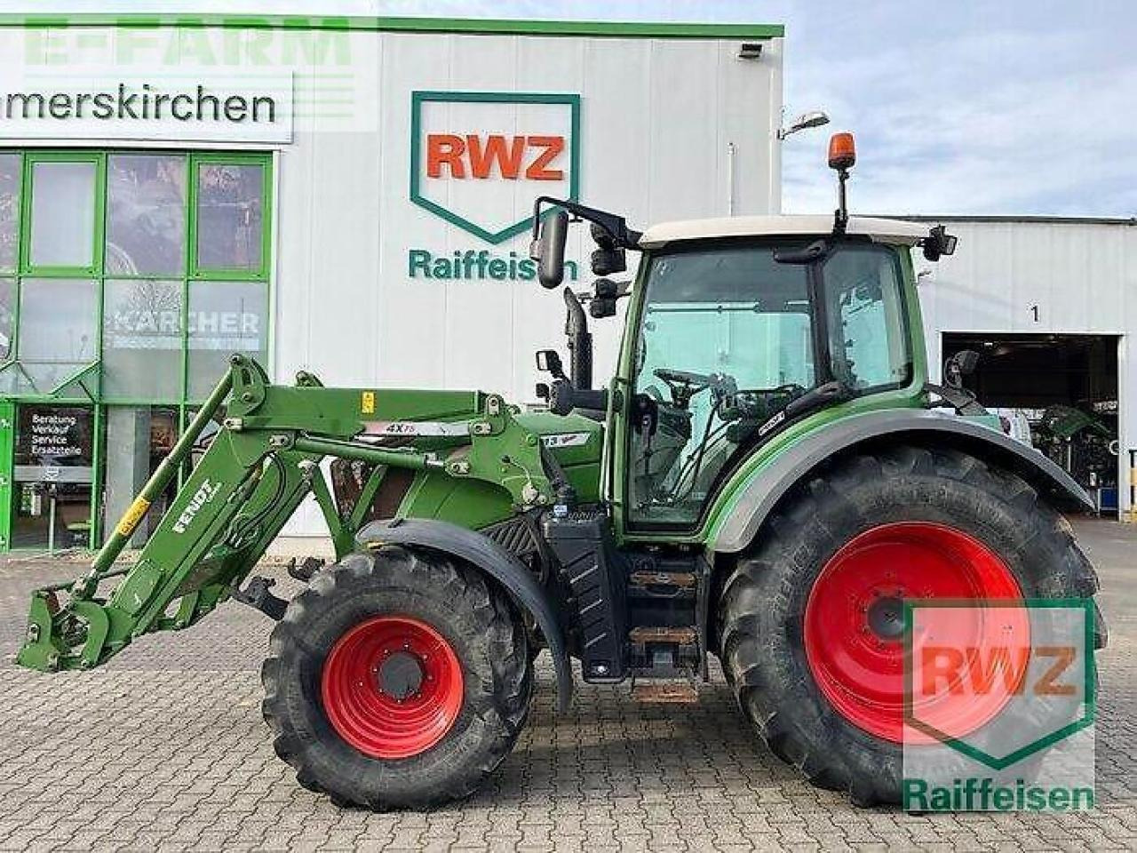 Fendt 313 s4 profi mit frontlader - Traktor: billede 1 Fendt 313 s4 profi mit frontlader - Traktor: billede 1