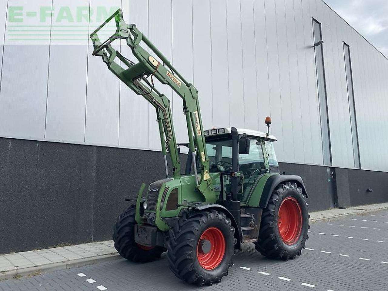Fendt 409 vario met stoll fz 35 voorlader - Traktor: billede 1 Fendt 409 vario met stoll fz 35 voorlader - Traktor: billede 1