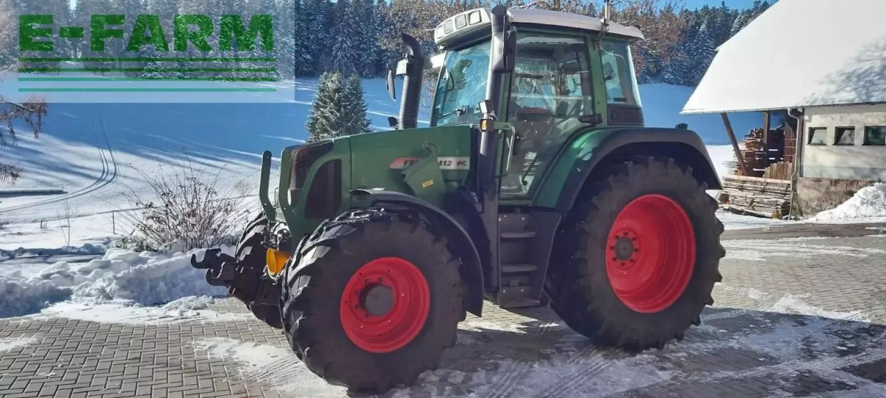 Fendt 412 vario - Traktor: billede 1 Fendt 412 vario - Traktor: billede 1