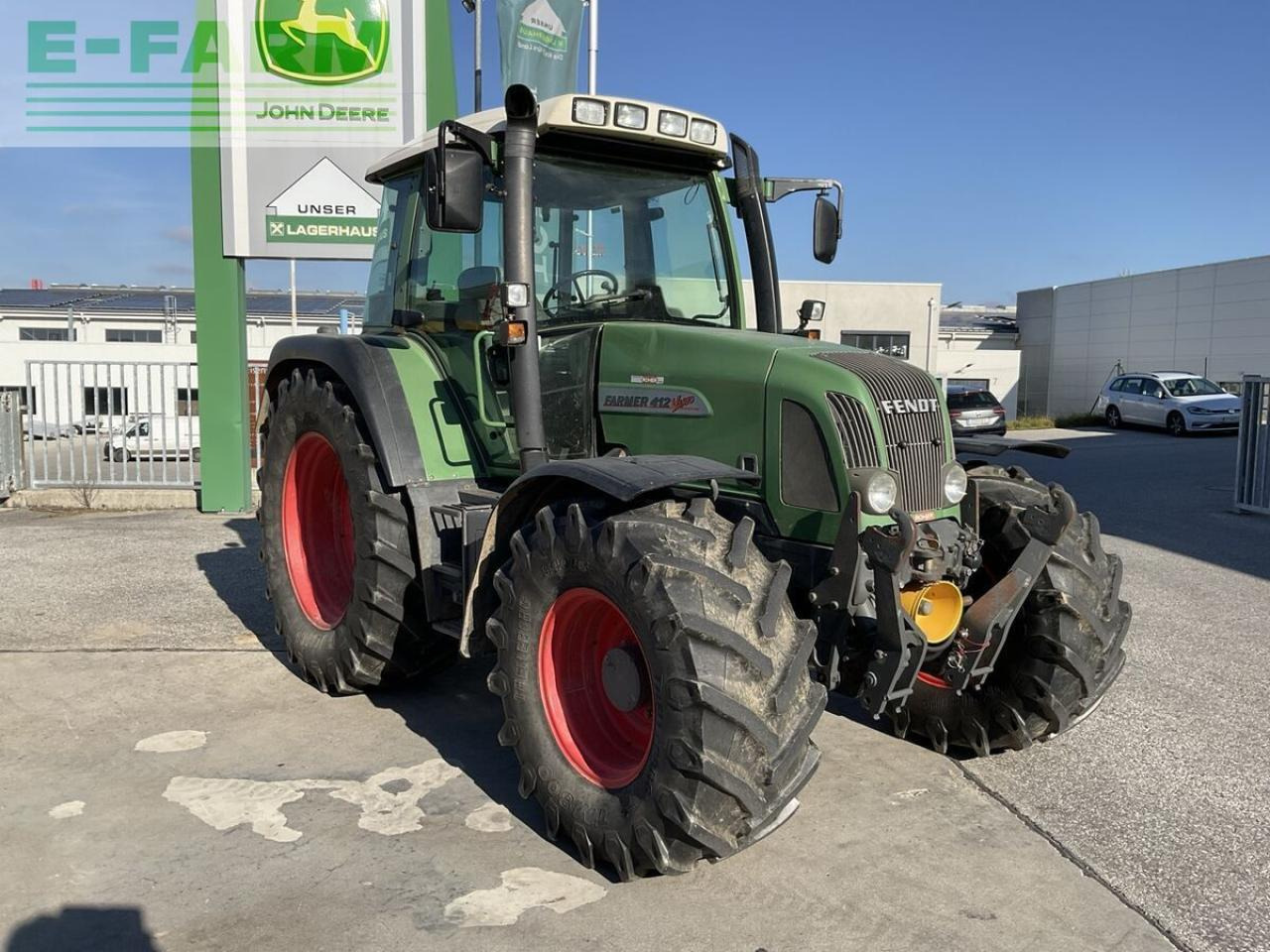 Fendt 412 vario - Traktor: billede 2 Fendt 412 vario - Traktor: billede 2
