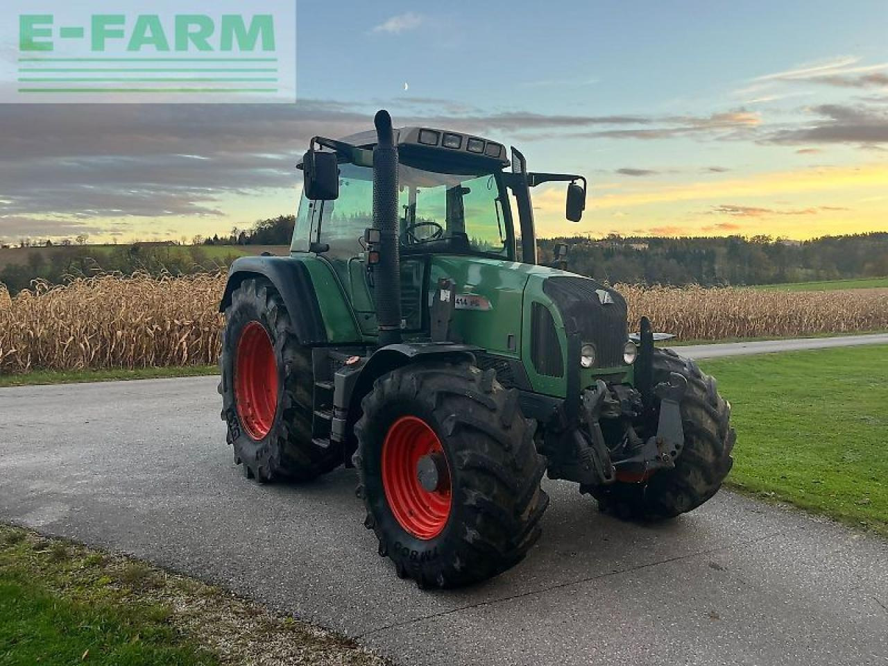 Fendt 414 vario - Traktor: billede 2 Fendt 414 vario - Traktor: billede 2