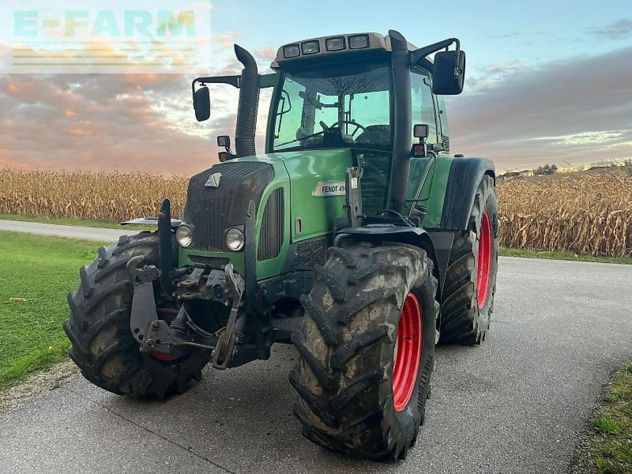 Fendt 414 vario - Traktor: billede 1 Fendt 414 vario - Traktor: billede 1