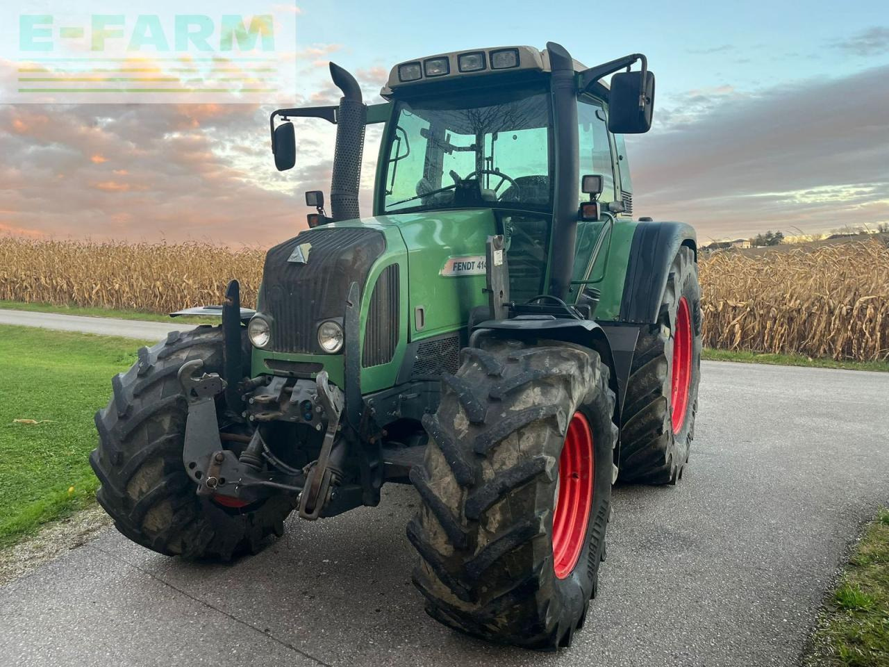 Fendt 414 vario - Traktor: billede 1 Fendt 414 vario - Traktor: billede 1