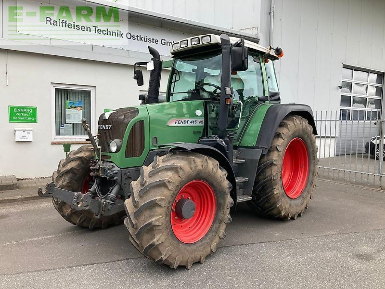 Fendt 415 vario - Traktor: billede 1 Fendt 415 vario - Traktor: billede 1