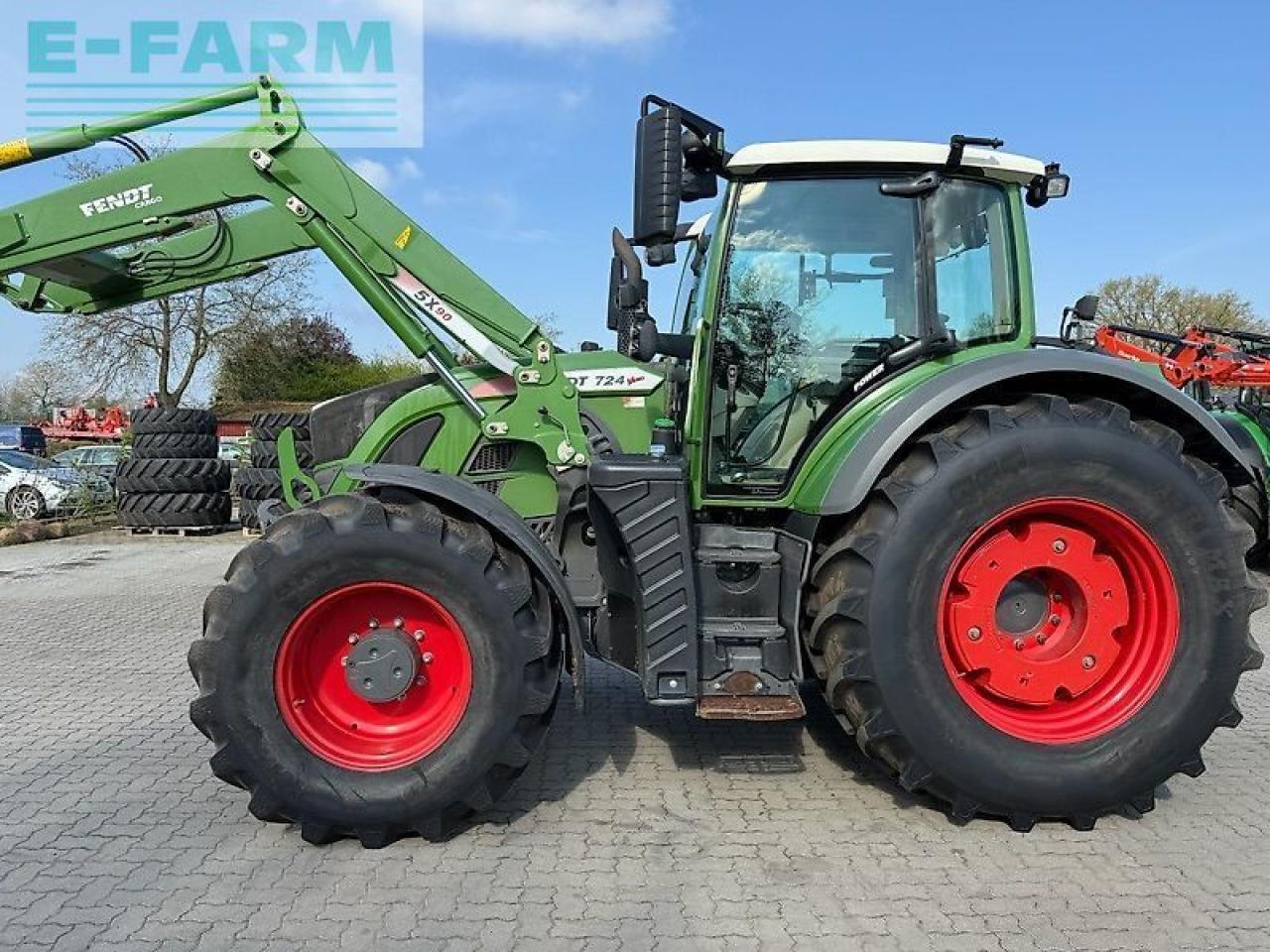 Fendt 724 vario - Traktor: billede 2 Fendt 724 vario - Traktor: billede 2