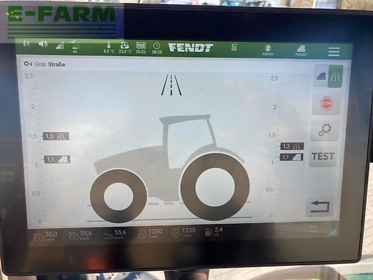 Traktor Fendt 724 vario gen7 profi+: billede 12