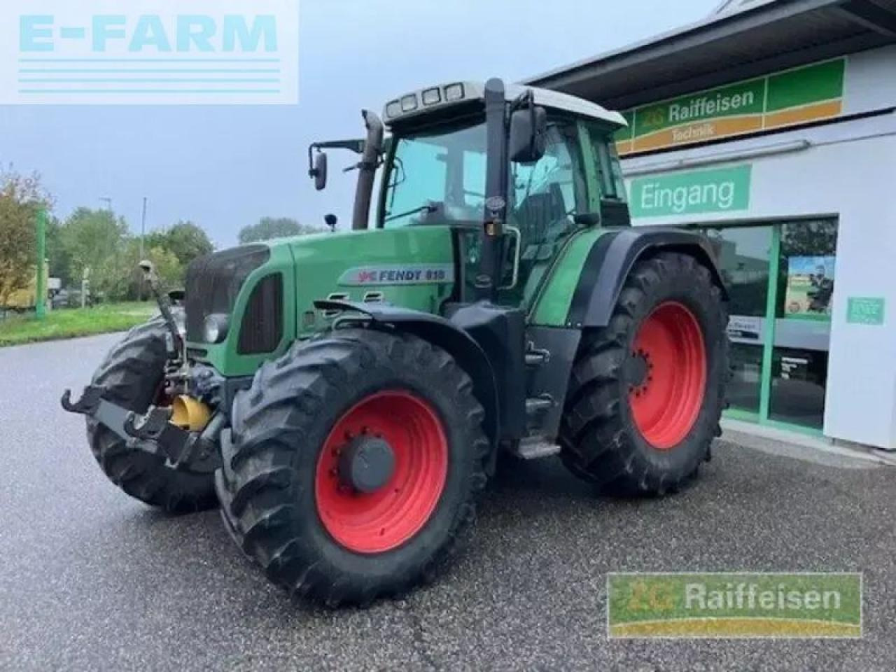 Fendt 818 vario - Traktor: billede 1 Fendt 818 vario - Traktor: billede 1