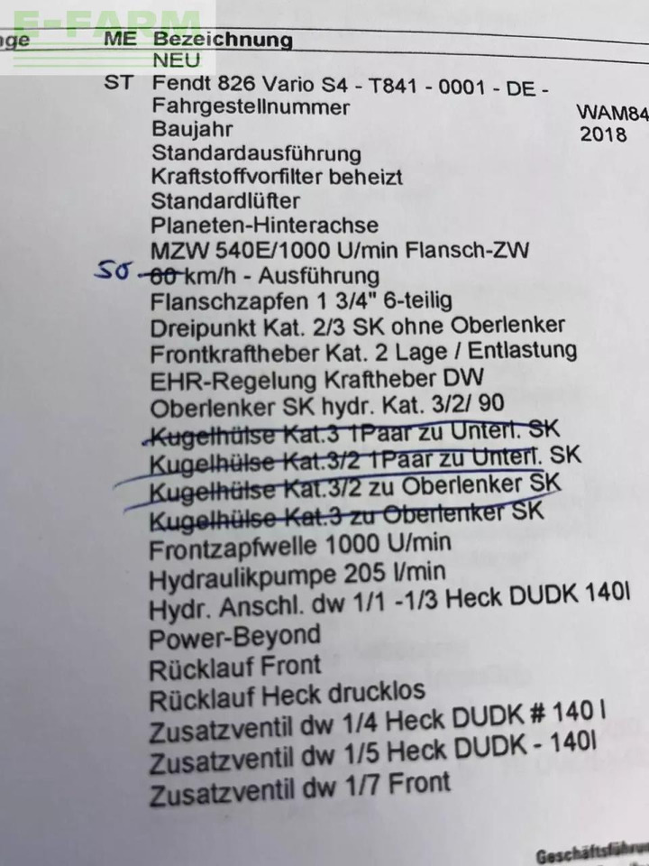 Fendt 826 vario profiplus ProfiPlus - Traktor: billede 4 Fendt 826 vario profiplus ProfiPlus - Traktor: billede 4