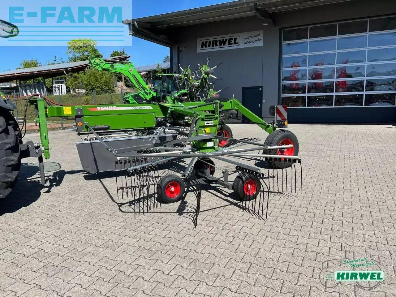 Fendt former 671 - Høvender: billede 2 Fendt former 671 - Høvender: billede 2