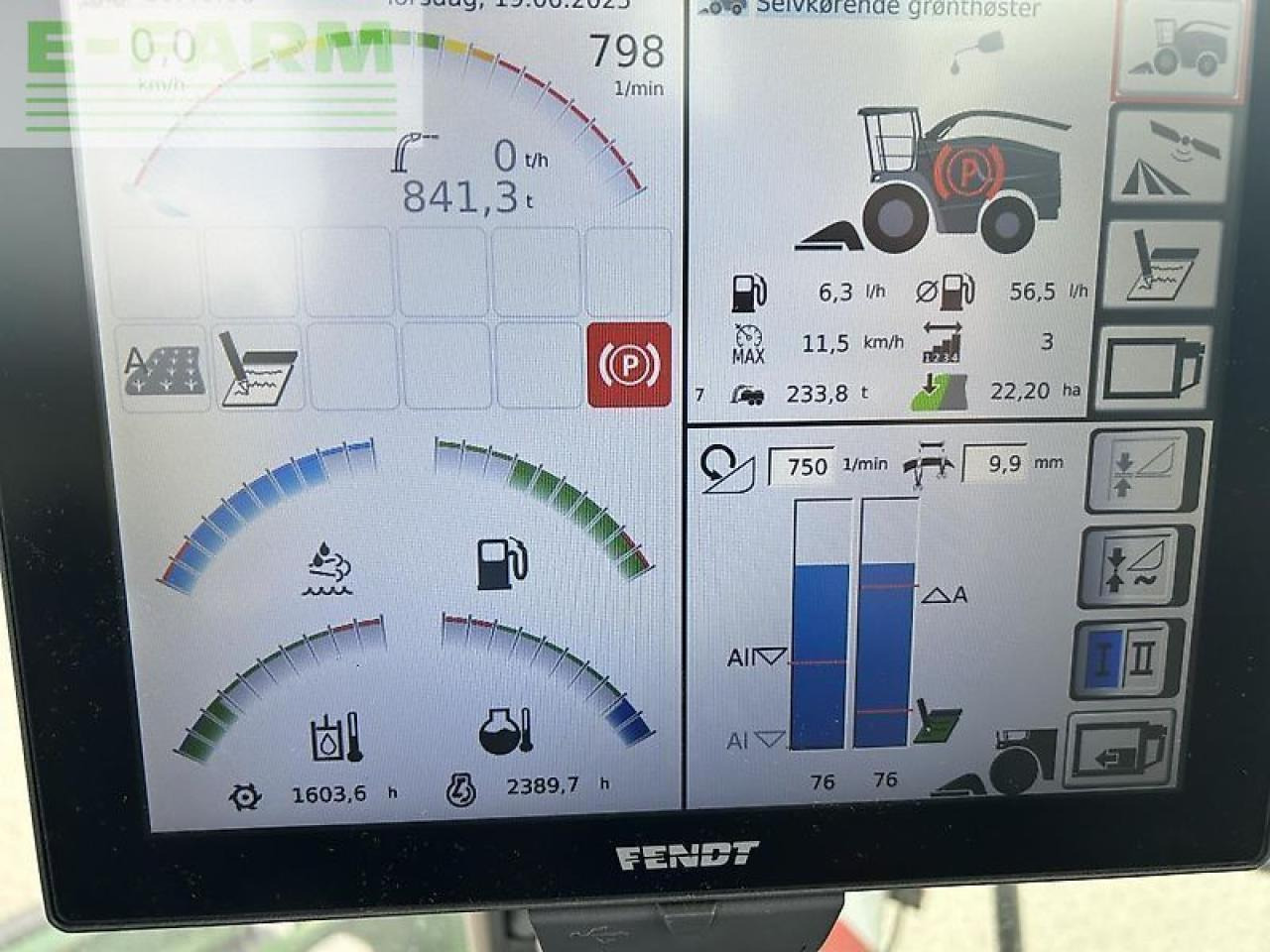 Fendt katana 65 - Grønthøster: billede 3 Fendt katana 65 - Grønthøster: billede 3