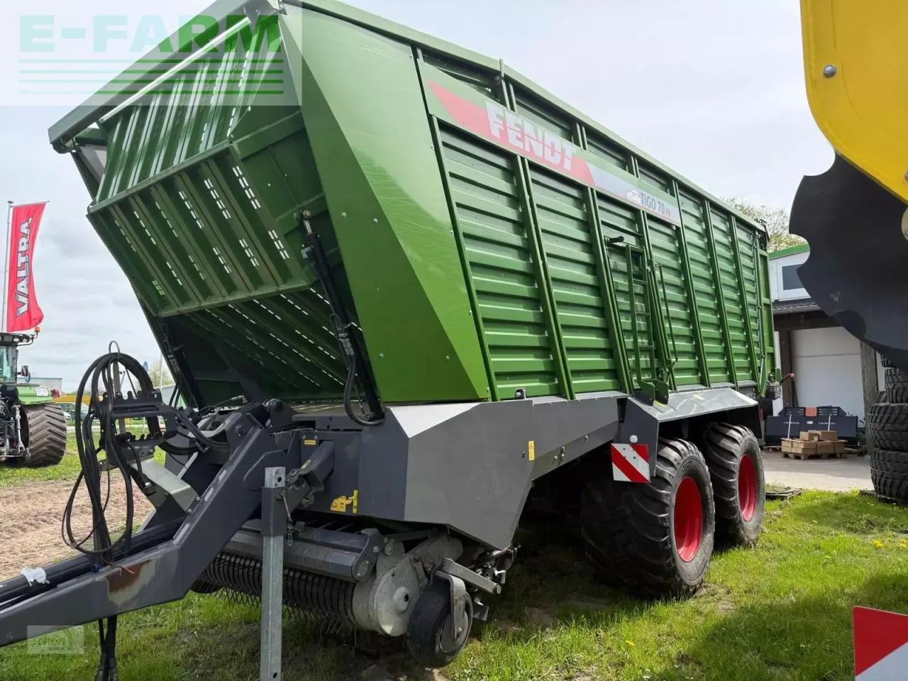 Fendt tigo 70 pr nur 774 fuhren bzw 76 stunden und mit 750/45 r26,5 bereifung - Snittevogn: billede 1 Fendt tigo 70 pr nur 774 fuhren bzw 76 stunden und mit 750/45 r26,5 bereifung - Snittevogn: billede 1