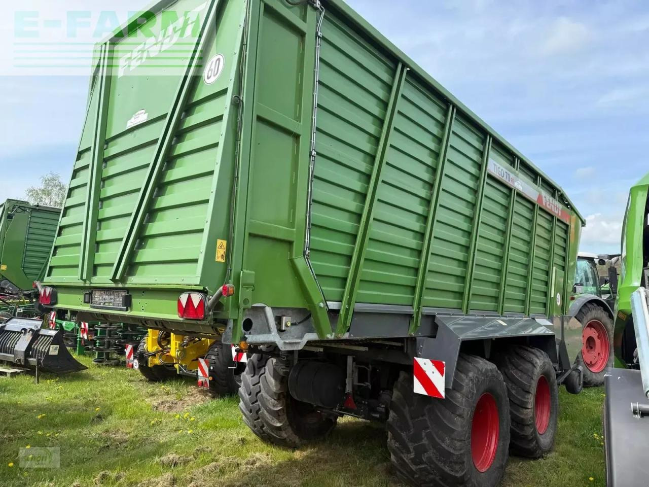 Fendt tigo 70 pr nur 774 fuhren bzw 76 stunden und mit 750/45 r26,5 bereifung - Snittevogn: billede 4 Fendt tigo 70 pr nur 774 fuhren bzw 76 stunden und mit 750/45 r26,5 bereifung - Snittevogn: billede 4