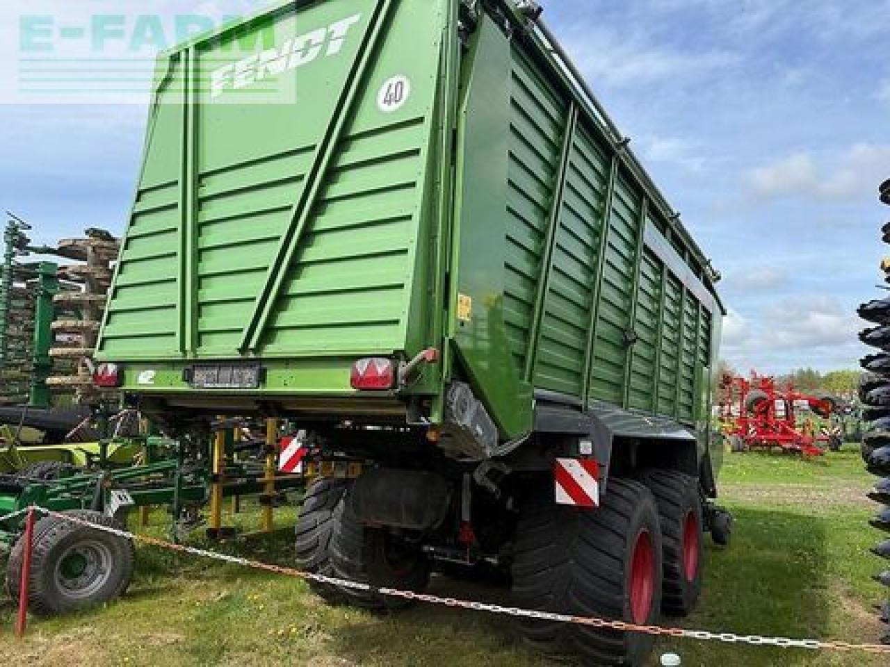 Fendt tigo 75 xr mit 800/45 r26,5 bereifung, laderauma - Landbrugs tipvogn: billede 4 Fendt tigo 75 xr mit 800/45 r26,5 bereifung, laderauma - Landbrugs tipvogn: billede 4
