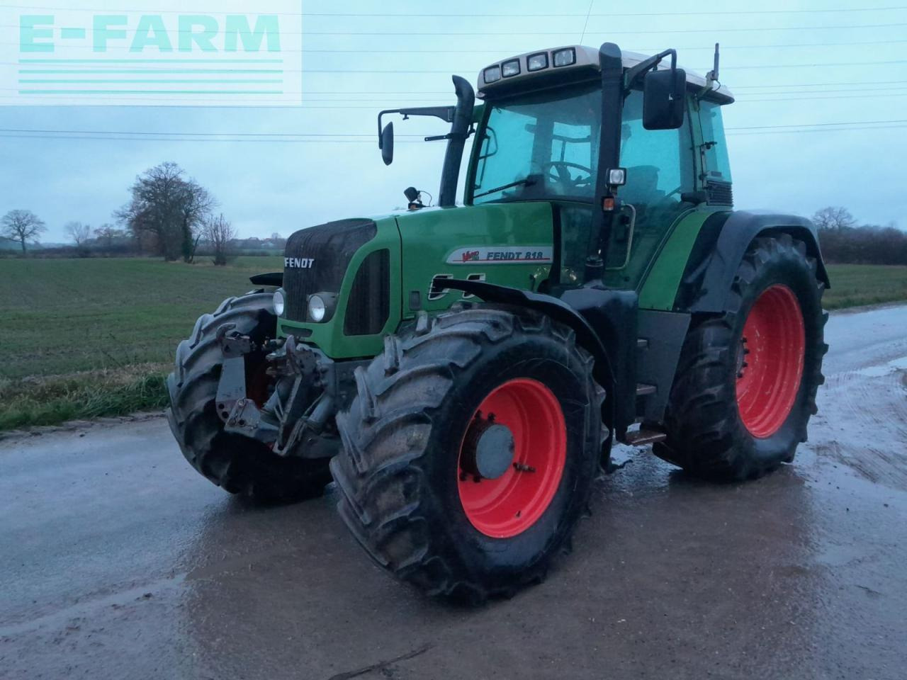 Fendt vario 818 tms - Traktor: billede 1 Fendt vario 818 tms - Traktor: billede 1