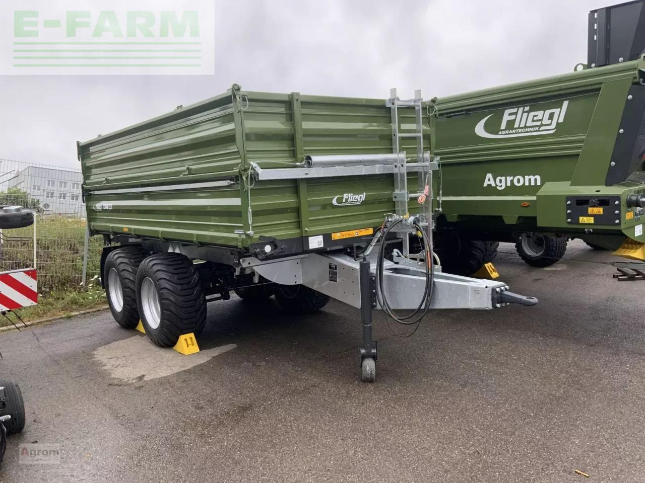 Fliegl tdk 140 - Landbrugs tipvogn: billede 3 Fliegl tdk 140 - Landbrugs tipvogn: billede 3