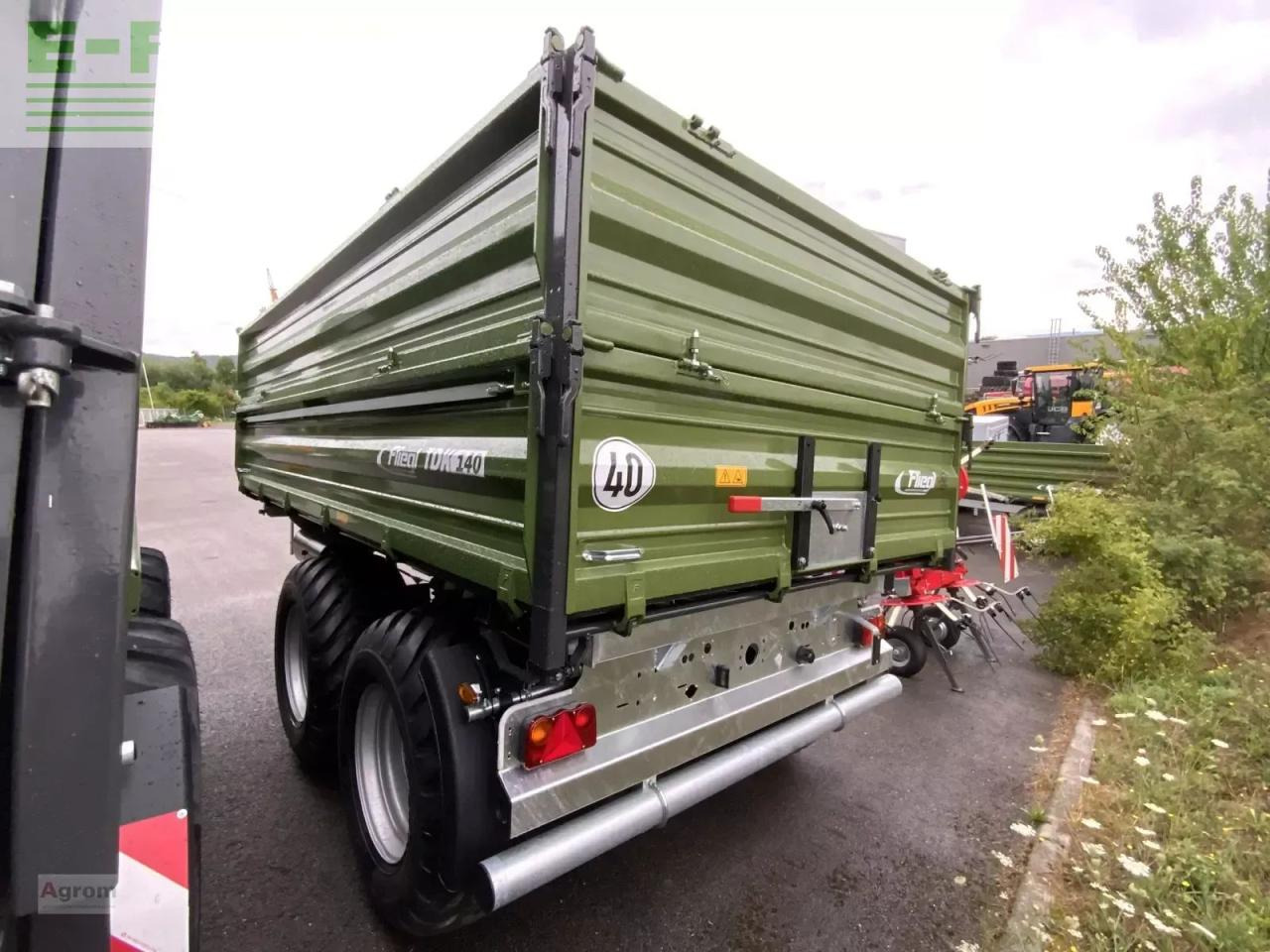 Fliegl tdk 140 - Landbrugs tipvogn: billede 4 Fliegl tdk 140 - Landbrugs tipvogn: billede 4