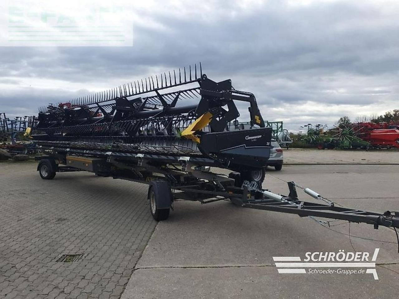 Geringhoff 10,65 m bandschneidwerk truflex 35 - Tilbehør til grønthøster: billede 1 Geringhoff 10,65 m bandschneidwerk truflex 35 - Tilbehør til grønthøster: billede 1