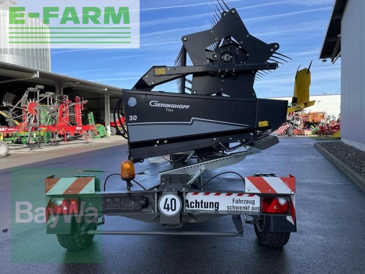 Geringhoff bandschneidwerk flex 30 - Tilbehør til grønthøster: billede 4 Geringhoff bandschneidwerk flex 30 - Tilbehør til grønthøster: billede 4