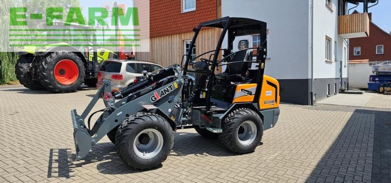 Giant g 2500 x-tra hd y, kompaktradlader mit euro-aufnahme, 2,4 t, niedriges hubgerüst - Gummihjulslæsser: billede 2 Giant g 2500 x-tra hd y, kompaktradlader mit euro-aufnahme, 2,4 t, niedriges hubgerüst - Gummihjulslæsser: billede 2