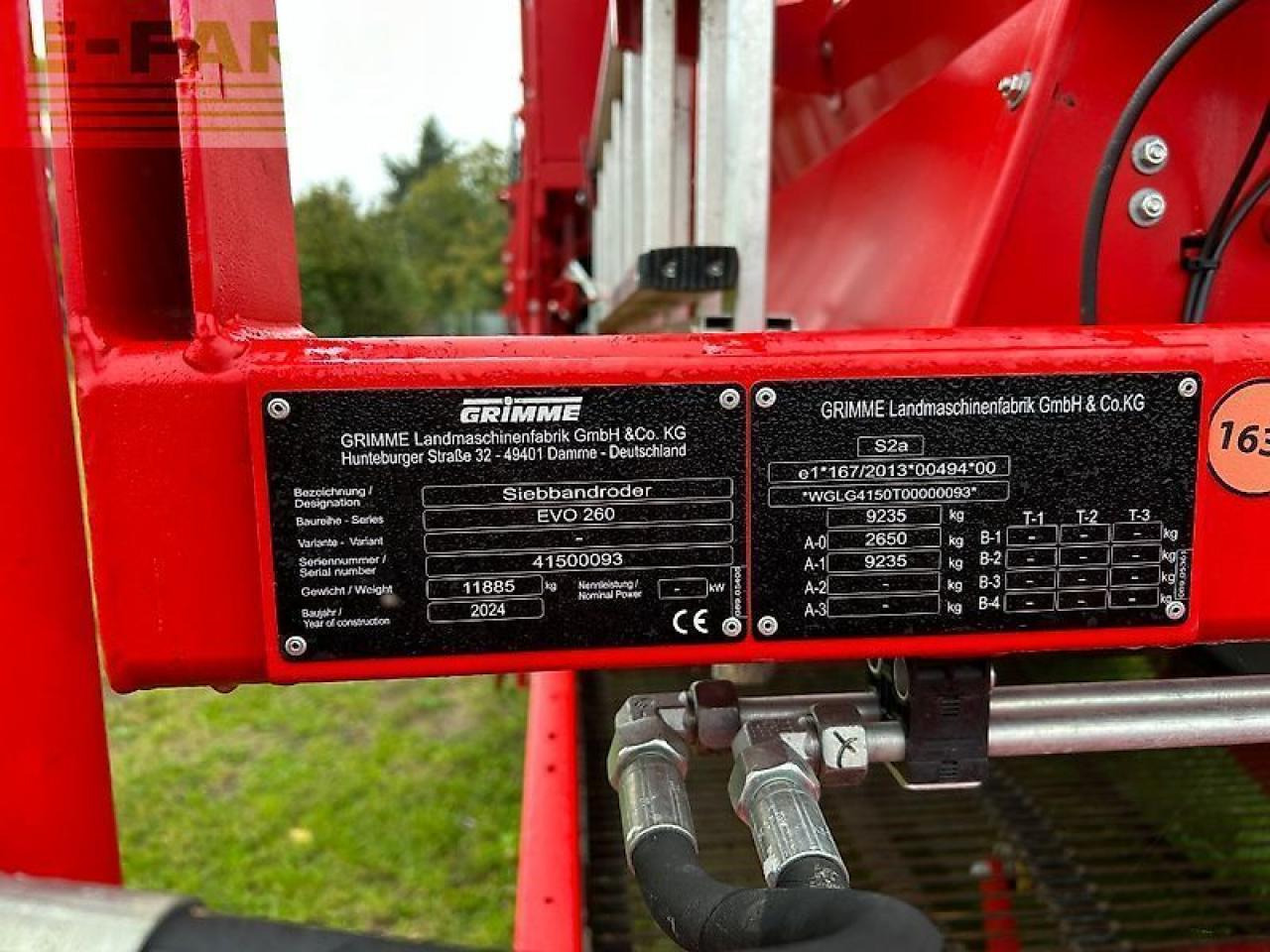 Grimme evo 260 - Kartoffeloptager: billede 3 Grimme evo 260 - Kartoffeloptager: billede 3