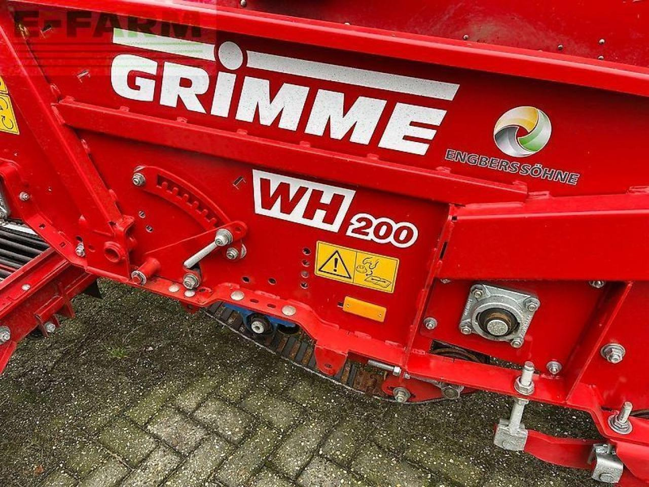 Grimme wh 200 - Kartoffeloptager: billede 2 Grimme wh 200 - Kartoffeloptager: billede 2