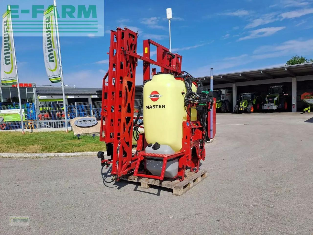 Trailersprøjte Hardi master 1000l 15m: billede 19