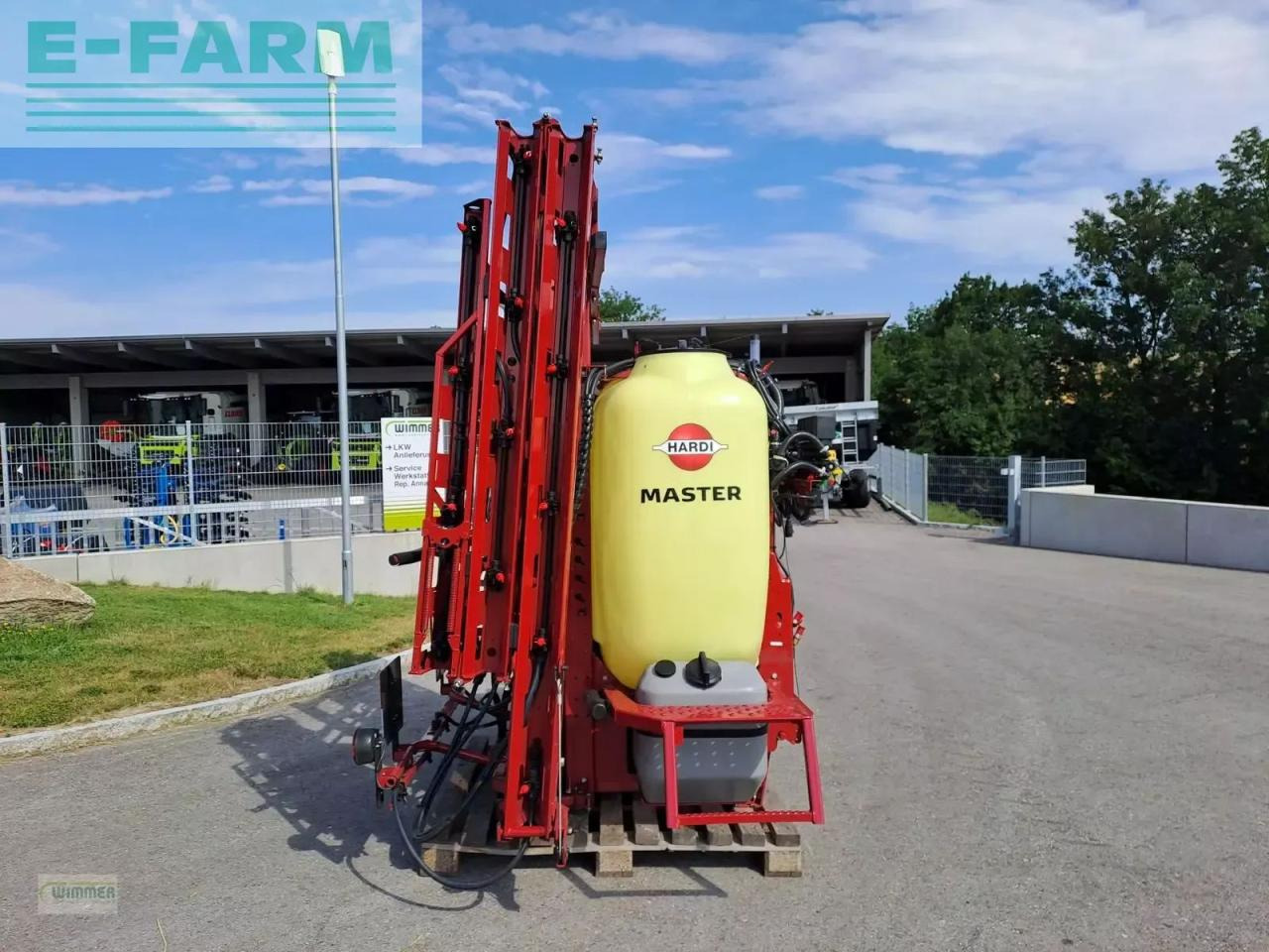 Trailersprøjte Hardi master 1000l 15m: billede 6