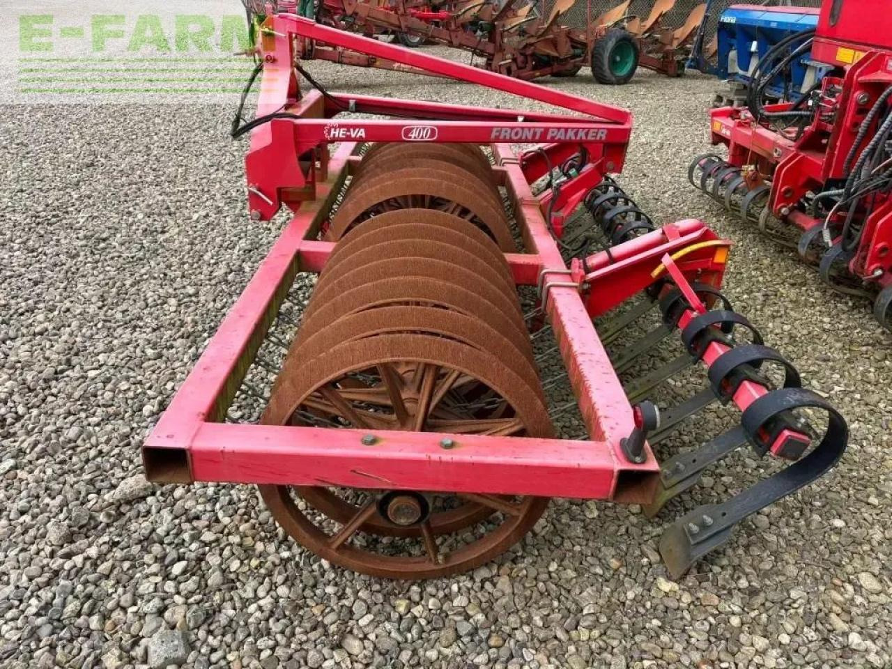 Kombi-såmaskine He-Va terra-seeder med frøudstyr 4m. med frontpakker: billede 11