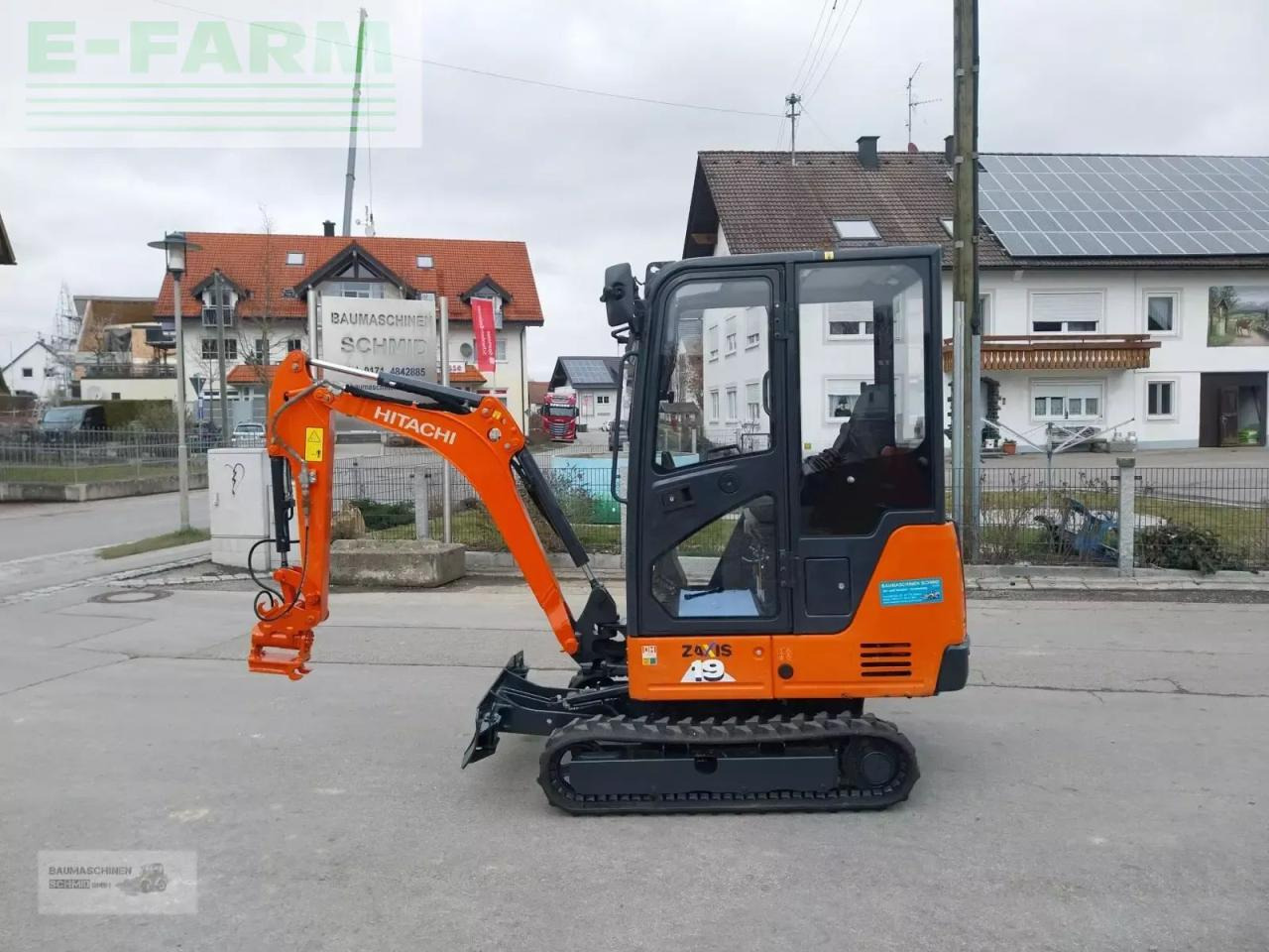 Hitachi zx 19 mit powertilt - Minigravemaskine: billede 1 Hitachi zx 19 mit powertilt - Minigravemaskine: billede 1