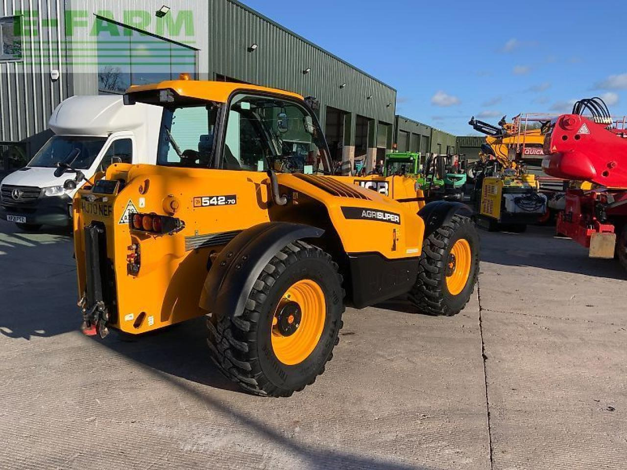 JCB 542-70 agri super telehandler (st25190) - Minigravemaskine: billede 3 JCB 542-70 agri super telehandler (st25190) - Minigravemaskine: billede 3