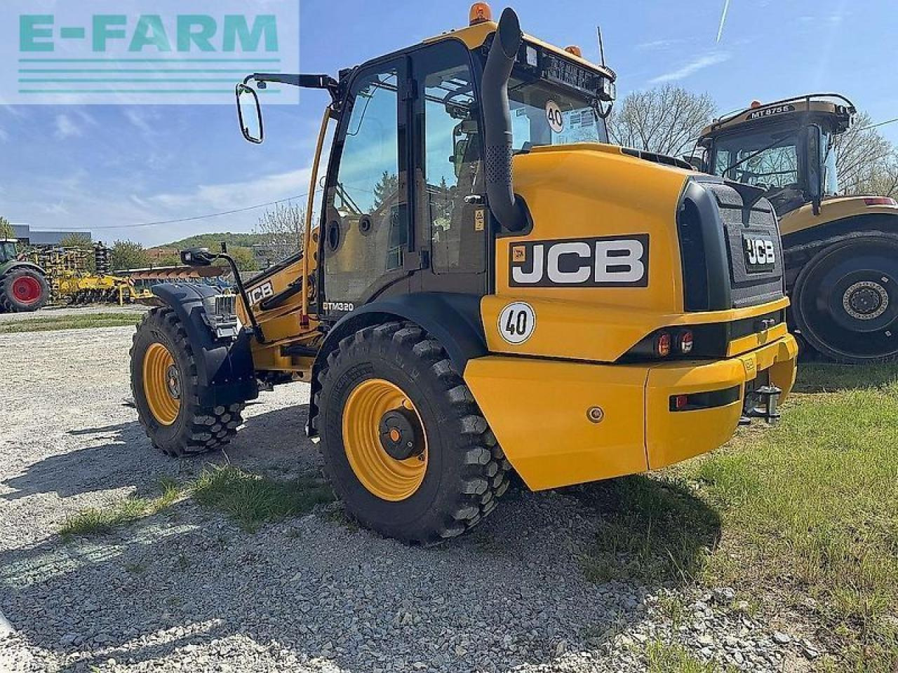 JCB tm 320 agri - Gummihjulslæsser: billede 4 JCB tm 320 agri - Gummihjulslæsser: billede 4