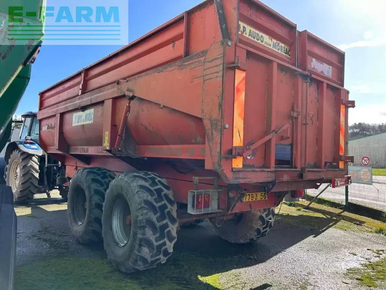 Jeantil gm160 - Landbrugs tipvogn: billede 4 Jeantil gm160 - Landbrugs tipvogn: billede 4