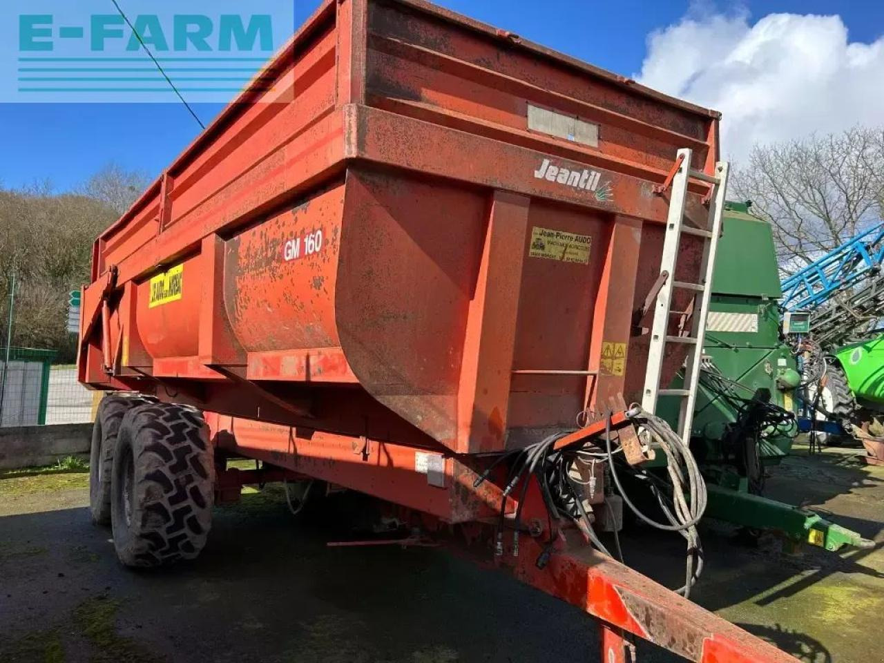 Jeantil gm160 - Landbrugs tipvogn: billede 2 Jeantil gm160 - Landbrugs tipvogn: billede 2