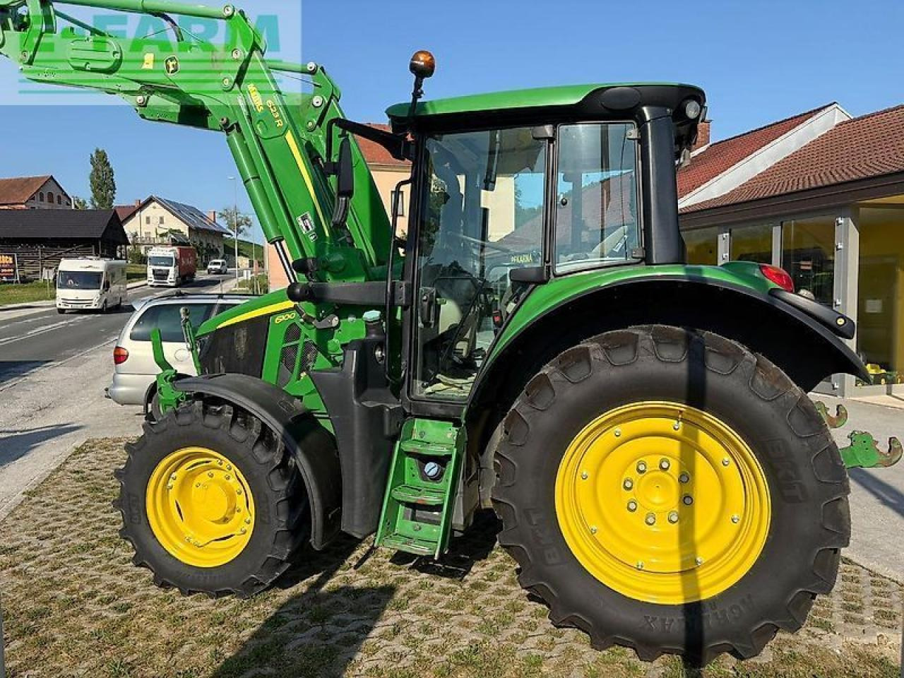 Traktor John Deere 6100m + john deere 623r: billede 7