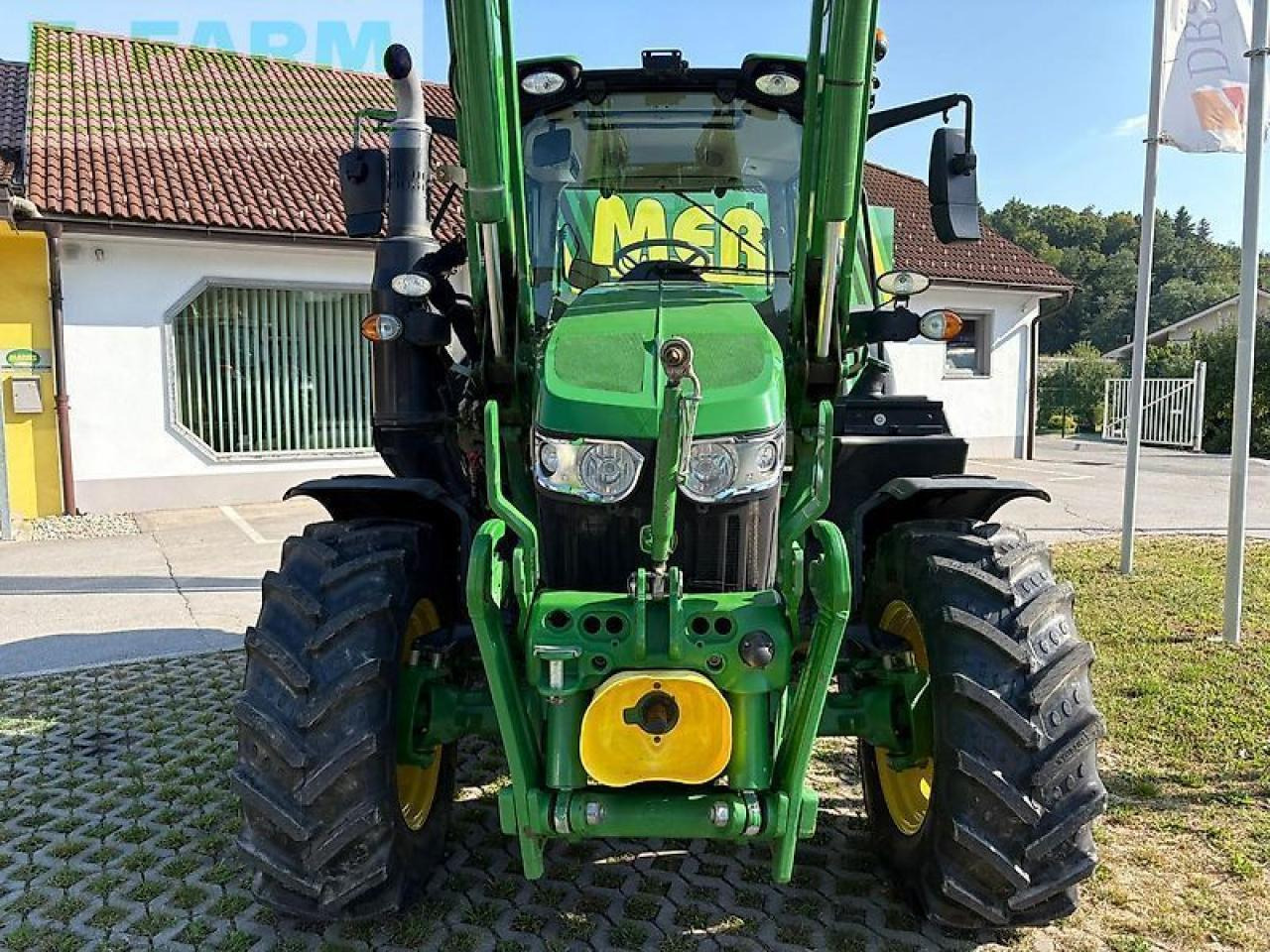 Traktor John Deere 6100m + john deere 623r: billede 8
