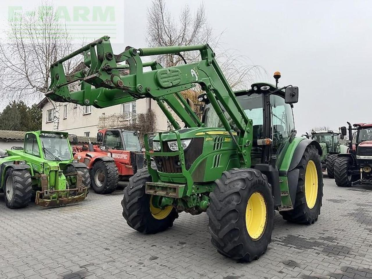 John Deere 6105r + jd h340 - Traktor: billede 2 John Deere 6105r + jd h340 - Traktor: billede 2