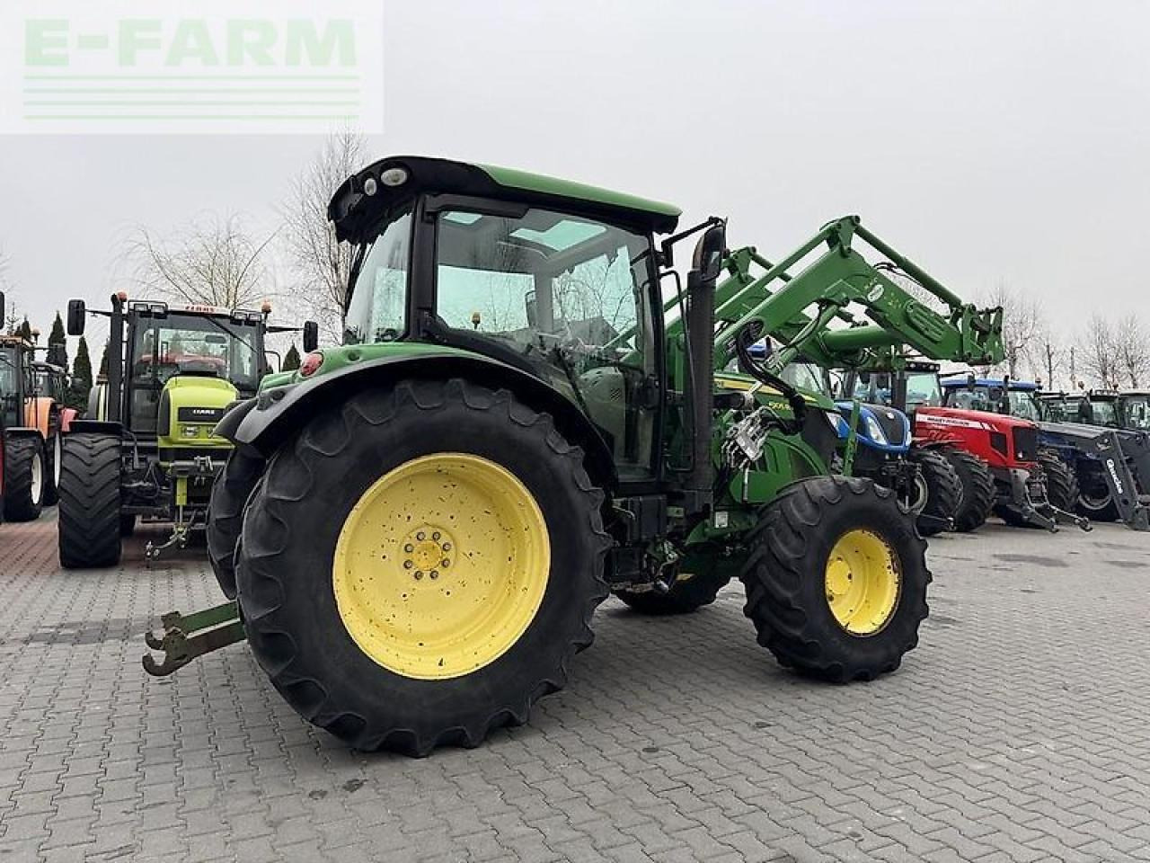 John Deere 6105r + jd h340 - Traktor: billede 5 John Deere 6105r + jd h340 - Traktor: billede 5