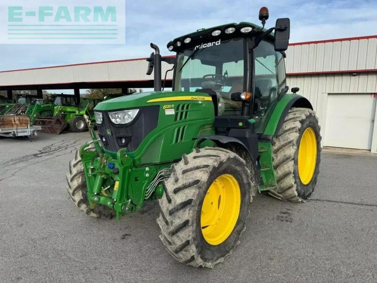 John Deere 6120r powerquad+ - Traktor: billede 1 John Deere 6120r powerquad+ - Traktor: billede 1