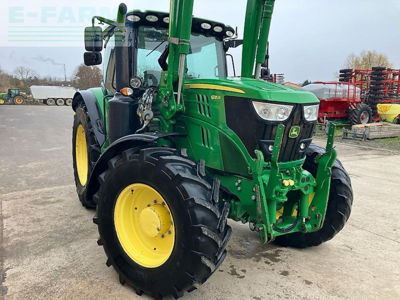 John Deere 6135r + fl 643r - Traktor: billede 5 John Deere 6135r + fl 643r - Traktor: billede 5