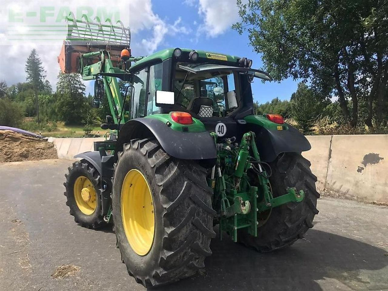 John Deere 6155m - Traktor: billede 2 John Deere 6155m - Traktor: billede 2