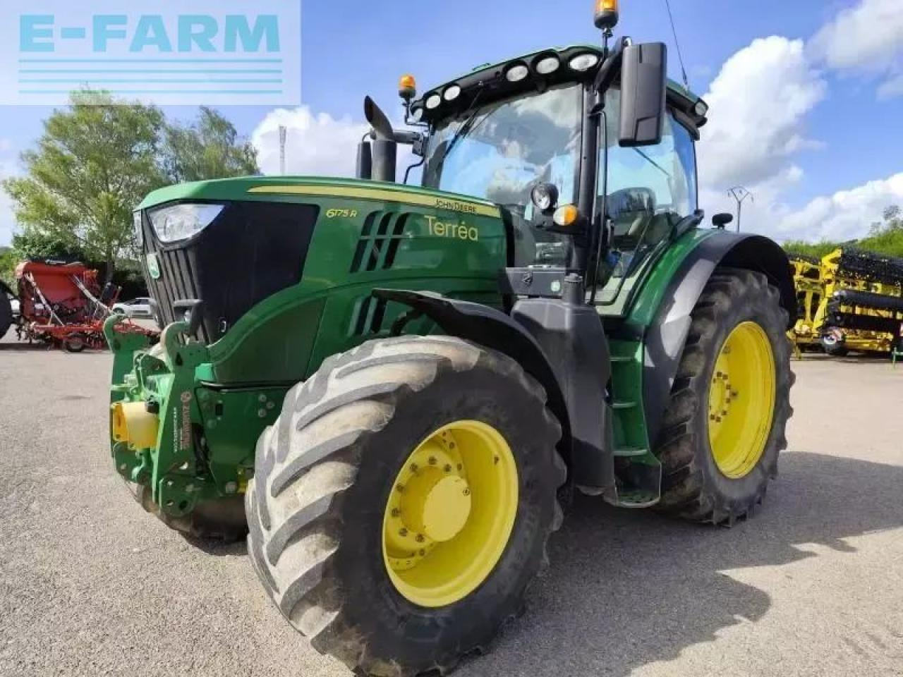John Deere 6175r ft4 - Traktor: billede 1 John Deere 6175r ft4 - Traktor: billede 1